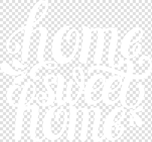 Home Sweet Home Png Black And White   Calligraphy  Transparent PngTransparent PNG