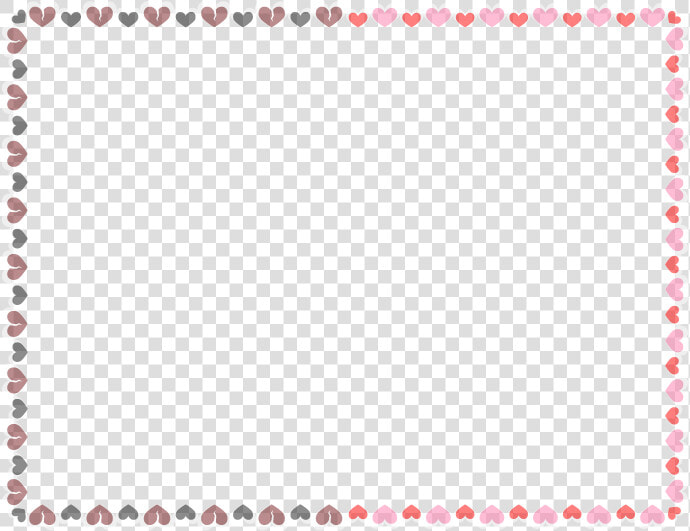 Hearts Frame Png   Frame Hearts Png  Transparent PngTransparent PNG