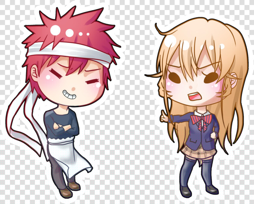 Anime Food Png   Chibi Food Wars Anime  Transparent PngTransparent PNG