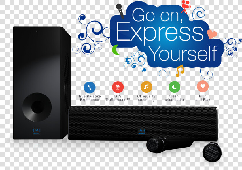 Moment Wireless Karaoke Soundbar  HD Png DownloadTransparent PNG