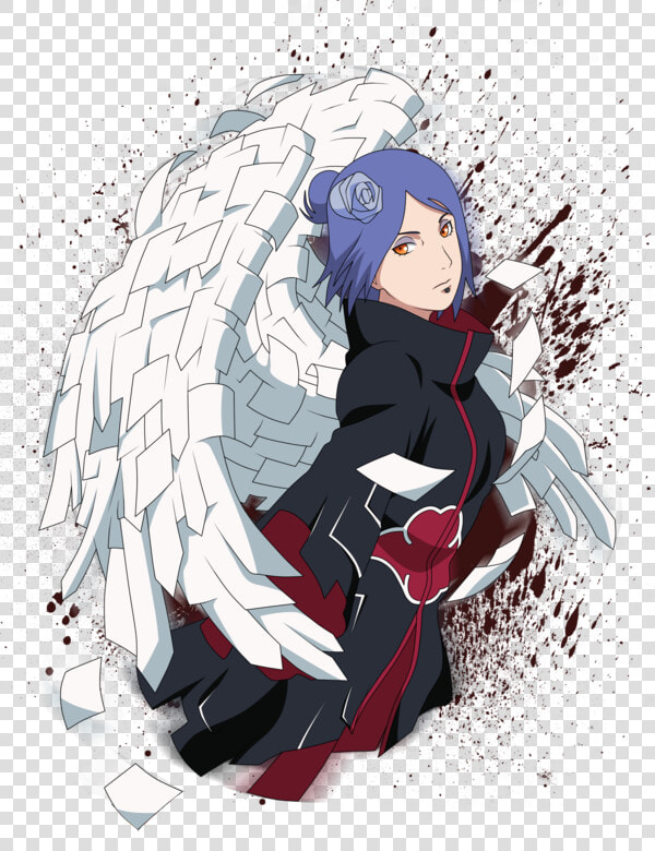Renders Naruto   Konan Naruto Png  Transparent PngTransparent PNG