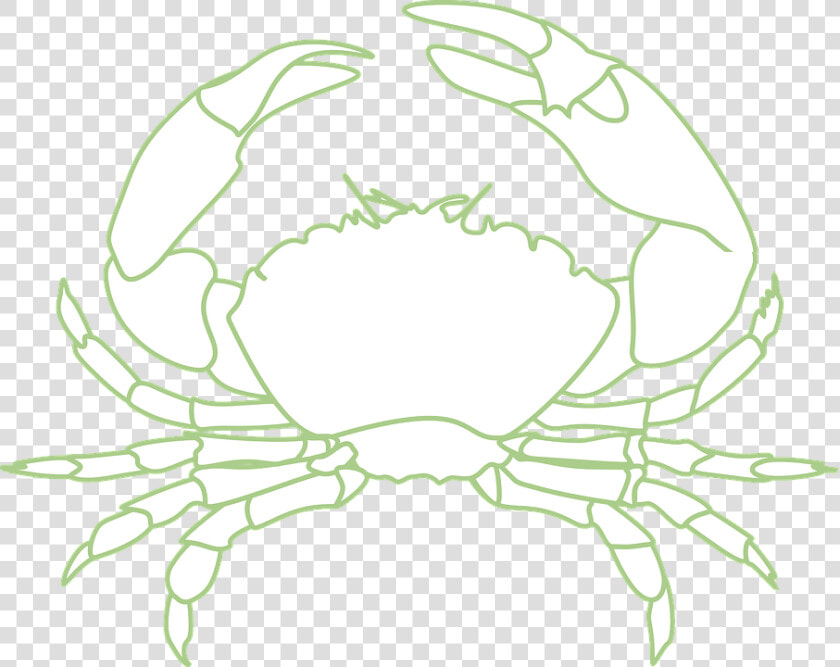 Crab  Crustacean  Sea Life  Lobster  Crayfish  Crawfish   Crab Png Black And White  Transparent PngTransparent PNG