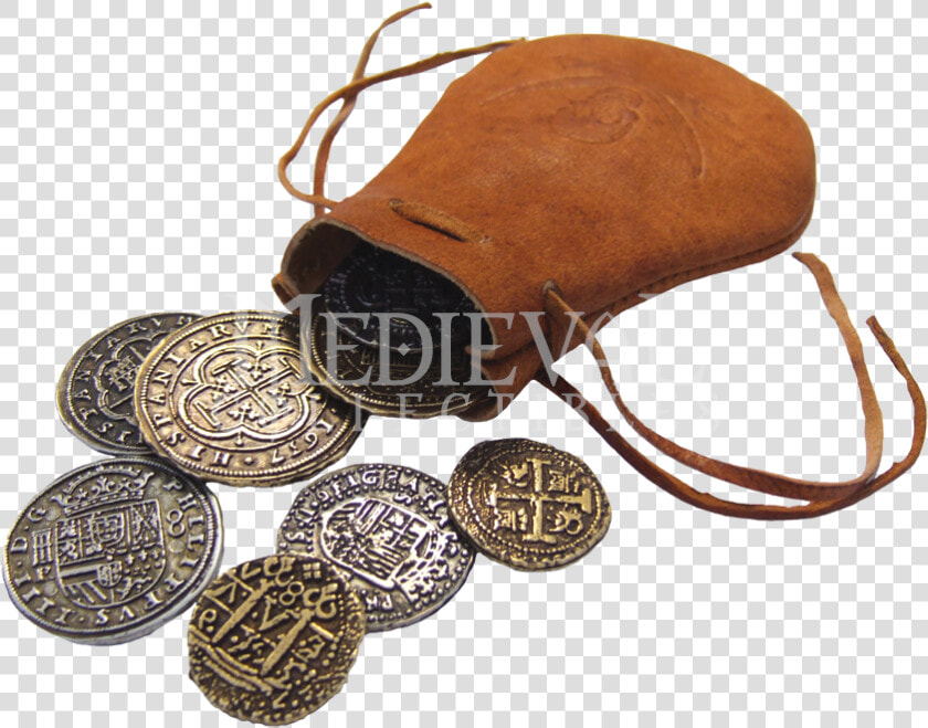 Bag Of Coins Clipart   Pieces Of Eight Clip Art  HD Png DownloadTransparent PNG