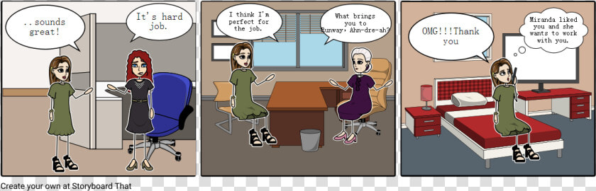 Storyboards Devil Wears Prada  HD Png DownloadTransparent PNG