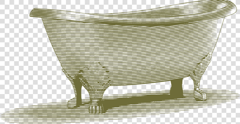 Vintage Bathtub   Illustration  HD Png DownloadTransparent PNG