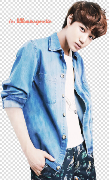 Thumb Image   Kim Jong In Blue  HD Png DownloadTransparent PNG