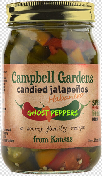 Campbell Gardens Candied Jalapenos  HD Png DownloadTransparent PNG