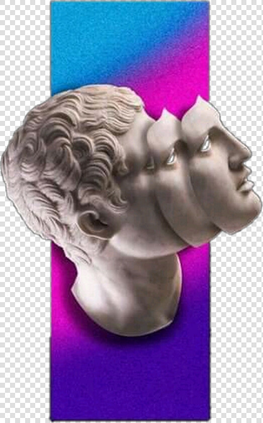  glitch  glitchplease  face  cara  estatua  tumblr❤   Glitch Art  HD Png DownloadTransparent PNG