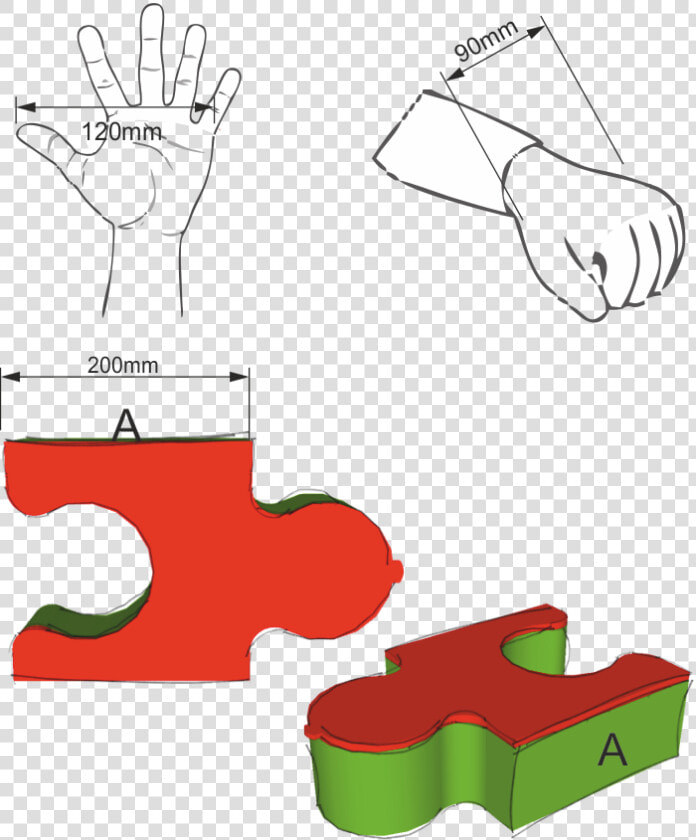The Box And Handle Will Be Manufactured As One Piece   Ergonomics Of A Lunchbox  HD Png DownloadTransparent PNG