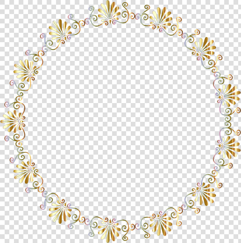 Greek Vignette Frame Chromatic No Background   Border Circle Frame Transparent  HD Png DownloadTransparent PNG