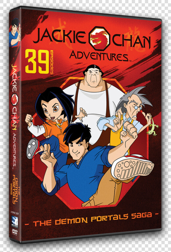 Jackie Chan Adventures Dvd  HD Png DownloadTransparent PNG