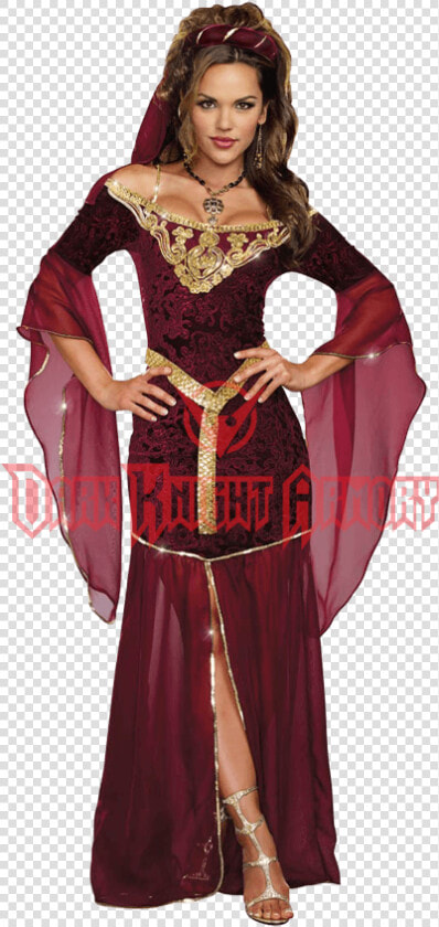 Transparent Enchantress Png   Medieval Princess Costume For Women  Png DownloadTransparent PNG
