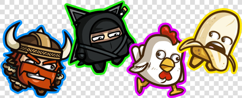 Move Or Die Personajes  HD Png DownloadTransparent PNG