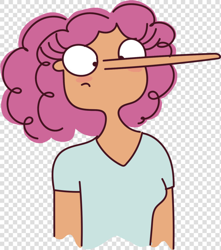 I Would Be Lying If I Said That I Didn T Find It Hard   Cartoon  HD Png DownloadTransparent PNG
