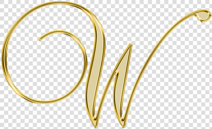 Letter W Png Download Image   Gold Letter W Png  Transparent PngTransparent PNG