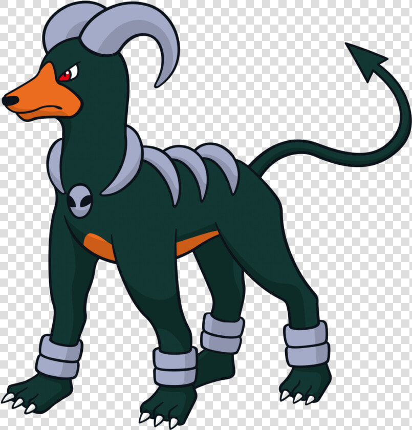 Houndour Houndoom Mega Houndoom  HD Png DownloadTransparent PNG
