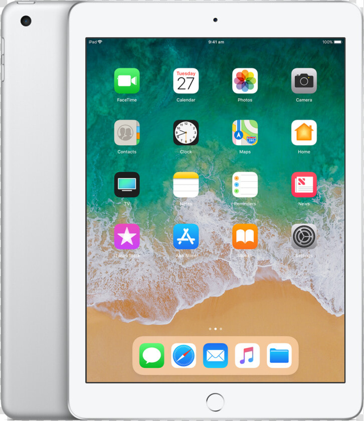 Apple Ipad   Silver Ipad 2018  HD Png DownloadTransparent PNG