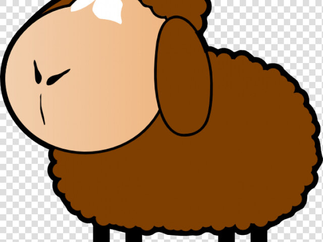 Lamb Clipart Brown Sheep   Red Sheep Clipart  HD Png DownloadTransparent PNG