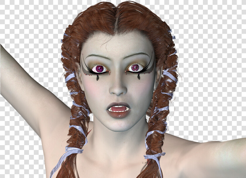 Woman  Braids  Hair  Face  Portrait  Figure  Pretty  HD Png DownloadTransparent PNG