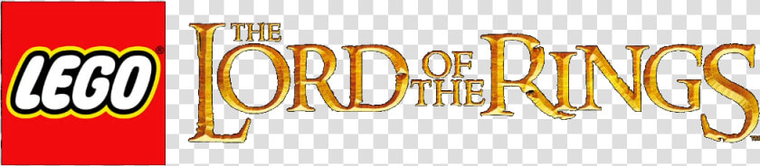 Lego The Lord Of The Rings Logo   Lego Lord Of The Rings Logo  HD Png DownloadTransparent PNG