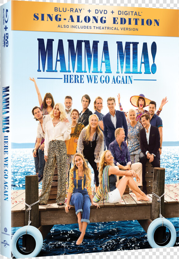 Mamma Mia 2 Dvd  HD Png DownloadTransparent PNG