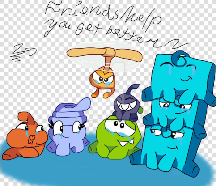 Om Nom And Friends  HD Png DownloadTransparent PNG