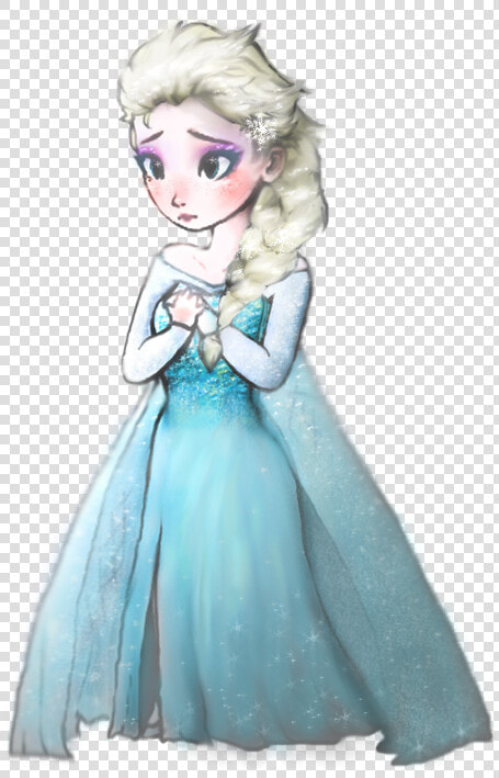 Queen Elsa As A Chibi Or Some Kinda By Wulcanis On   Illustration  HD Png DownloadTransparent PNG