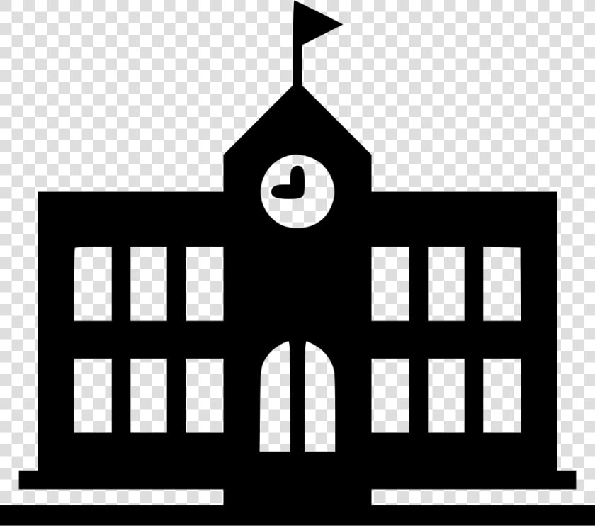 Building School Escuela Computer Icons   School Building Silhouette Png  Transparent PngTransparent PNG