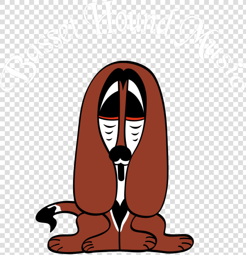 Basset Hound Music   Basset Hound Cartoon  HD Png DownloadTransparent PNG