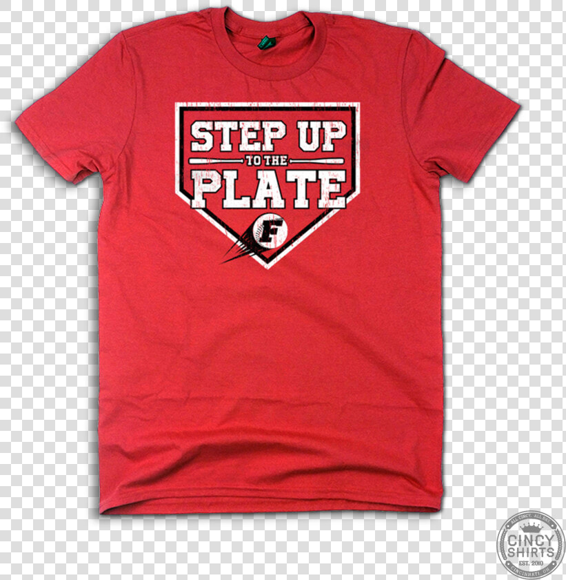 Foster S Force Step Up To The Plate   Active Shirt  HD Png DownloadTransparent PNG
