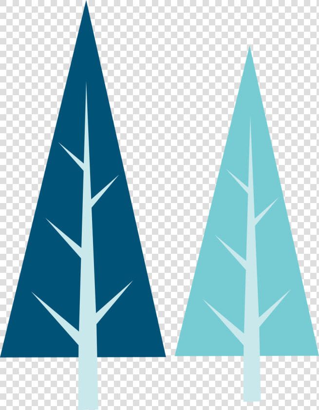Celebrate Winter Trees Svg Cut File   Blue Winter Trees Png  Transparent PngTransparent PNG
