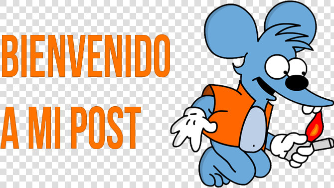 Simpsons Itchy  HD Png DownloadTransparent PNG