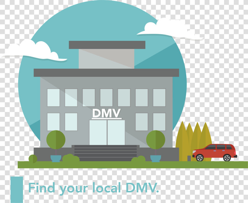 A Graphic Of A Dmv Building   Illustration  HD Png DownloadTransparent PNG