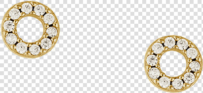 Circle Outline Crystal Stud Set Class   Circle  HD Png DownloadTransparent PNG