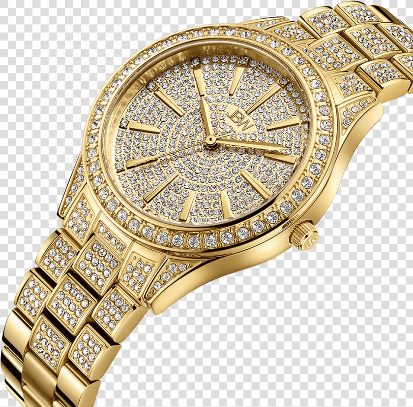 Cristal 34   Rose Gold Diamond Watch  HD Png DownloadTransparent PNG