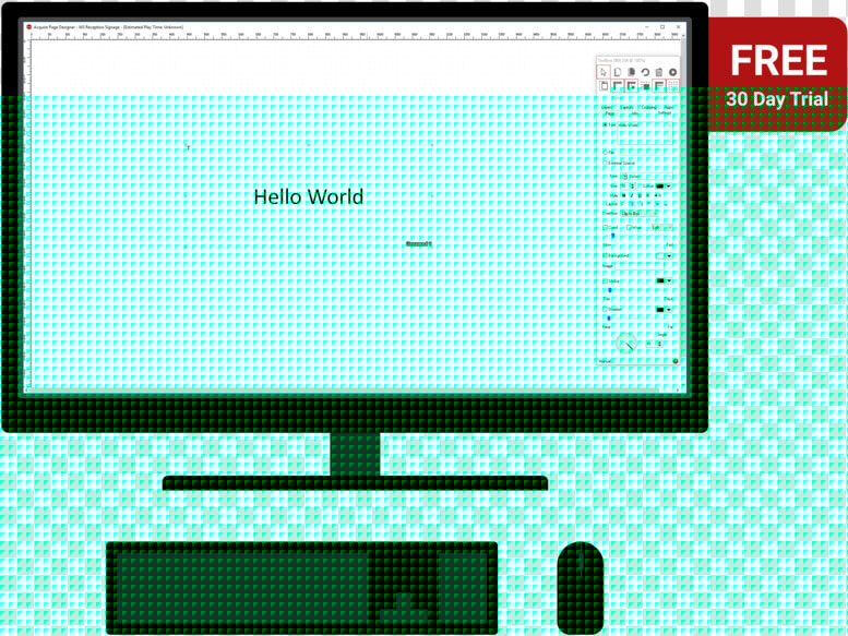 Acquire Editor Monitor   Led backlit Lcd Display  HD Png DownloadTransparent PNG