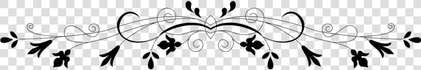 Collection Of Free Vector Flourishes Florid   Line Art Transparent Designs  HD Png DownloadTransparent PNG