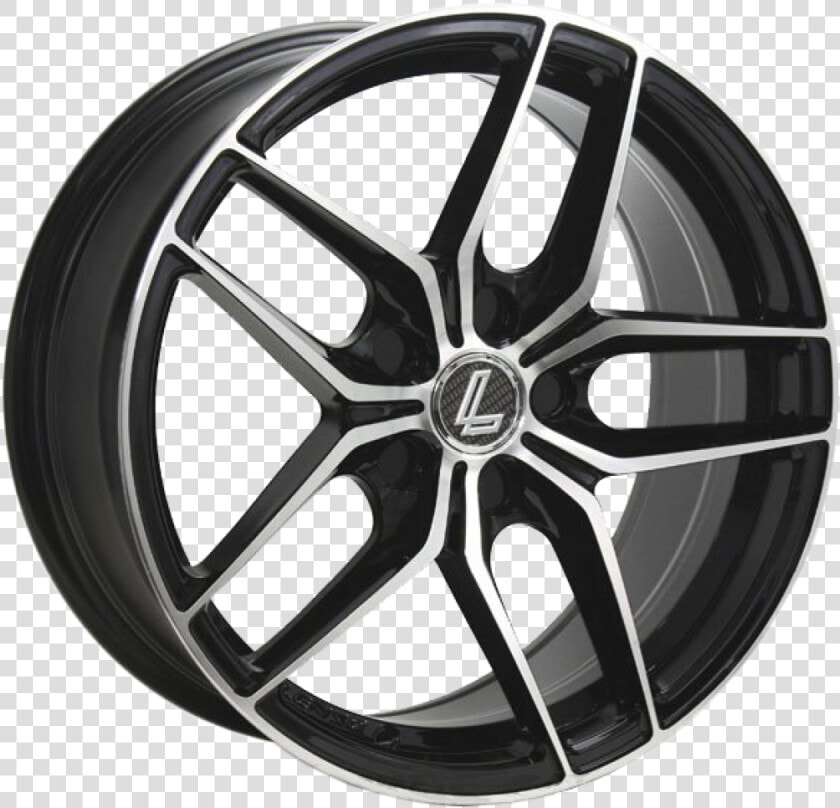  27092016 lenso Jager Bayern Matte Black Machined Face  HD Png DownloadTransparent PNG