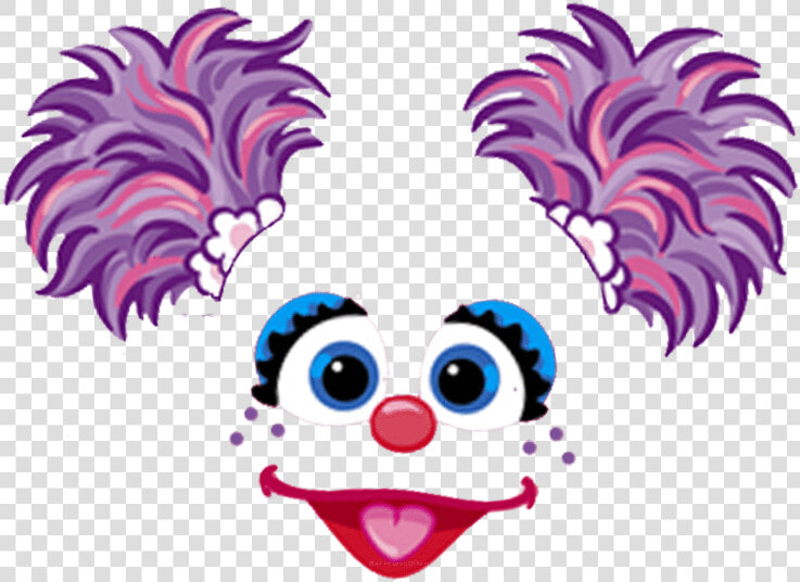 Download Party Game Full   Sesame Street Abby Face  HD Png DownloadTransparent PNG