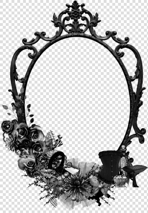 Gothic Frames   Png Download   Vintage Mirror Drawing Png  Transparent PngTransparent PNG