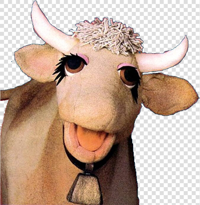 Clip Art Weekly Muppet Wednesdays Gladys   Sesame Street Gladys The Cow  HD Png DownloadTransparent PNG