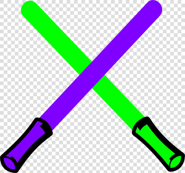Green And Purple Light Saber Svg Clip Arts   Green And Purple Lightsaber  HD Png DownloadTransparent PNG