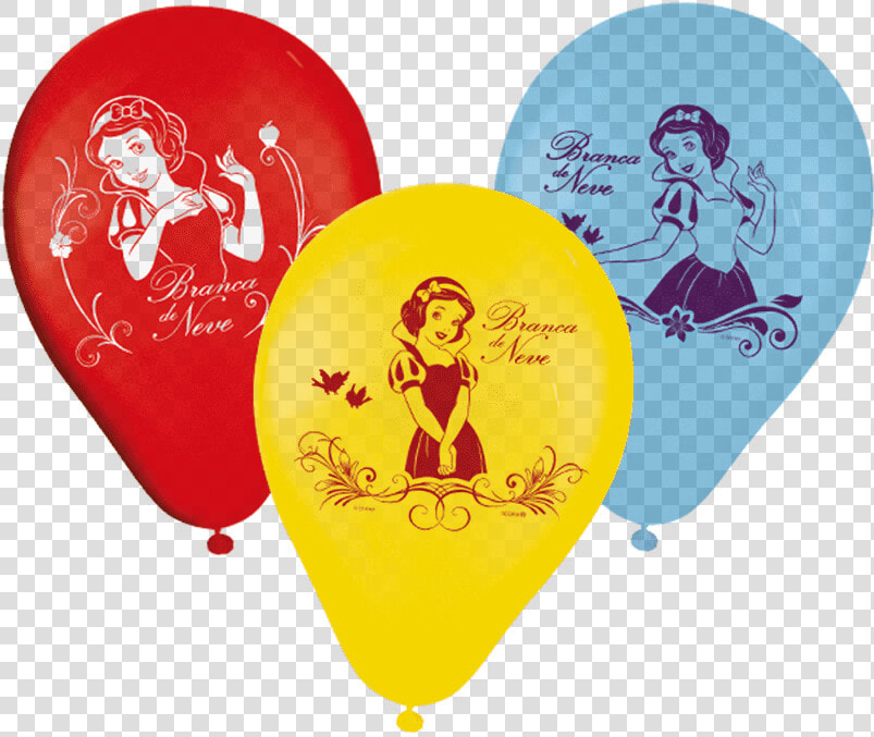 Balões De Aniversário Bexigas Da Branca De Neve Pacote   Balão Branca De Neve  HD Png DownloadTransparent PNG