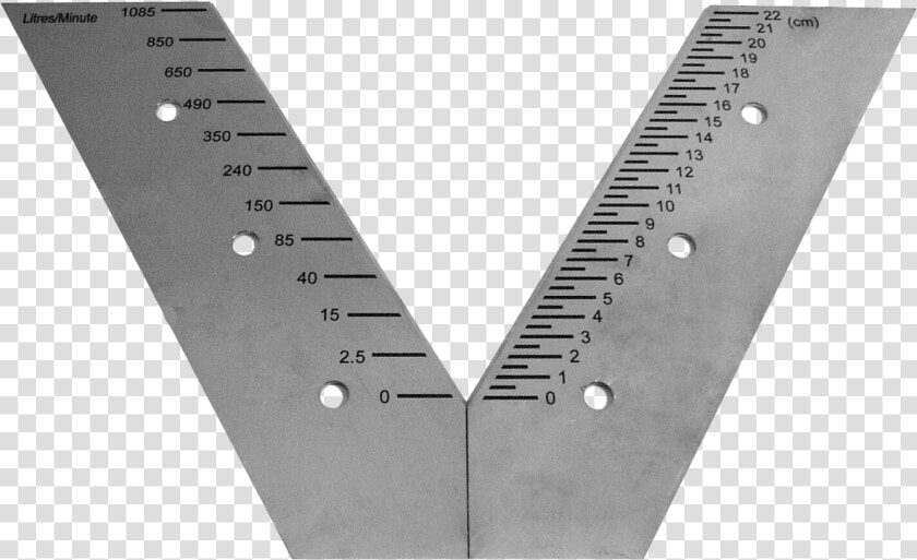 Water Flow Png Image V Notch Triangular Weir   V Notch Weir  Transparent PngTransparent PNG