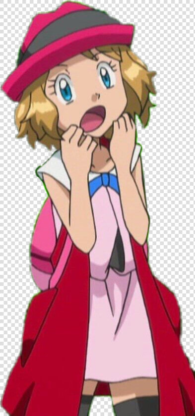 Gasp Pokemonserena Pokemon Freetoedit   Cartoon  HD Png DownloadTransparent PNG