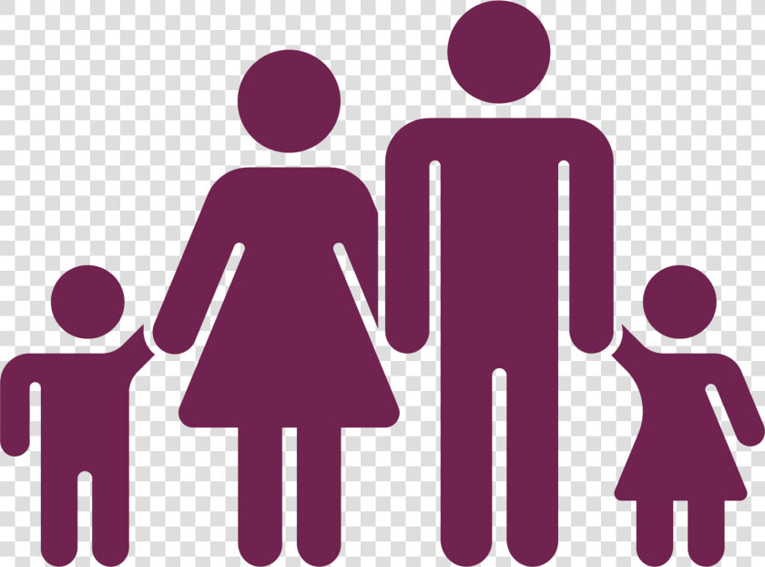 Children  Family  Father  Kids  Mother  Parents Icon   Stick Figure Man And Woman Holding Hands  HD Png DownloadTransparent PNG