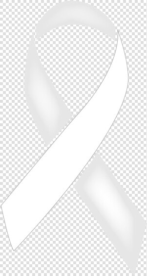 Pearl And White Colored Lung Cancer Ribbon   White Cancer Ribbon Png  Transparent PngTransparent PNG