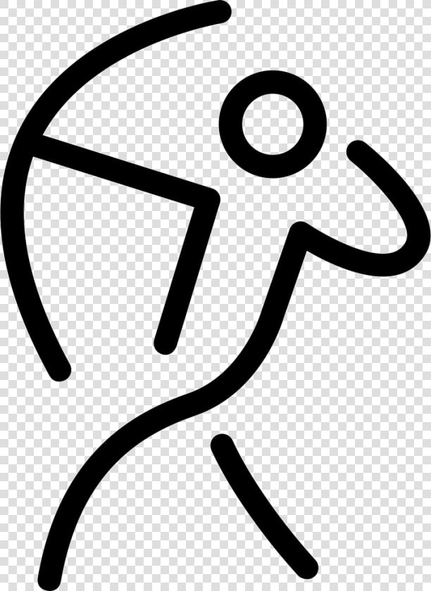 Archer Stick Man With An Arch Comments   Archer Stickman  HD Png DownloadTransparent PNG