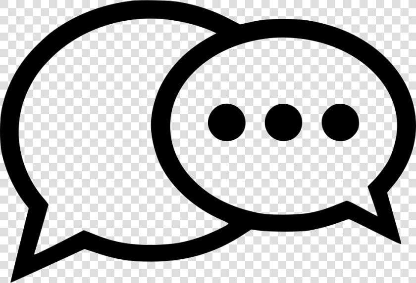 Bubbles Talk Chat Conversation More Wait Comments   Conversation Png Icon  Transparent PngTransparent PNG