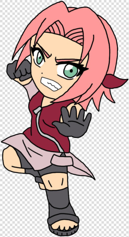 Kartun Sasuke Sakura Chibi  HD Png DownloadTransparent PNG